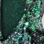 KAREN MILLEN green sequinned knit bolero Sz 4 (Fit 10-16UK) - Rrp 160 (New) Image 5