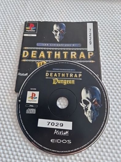 Deathtrap Dungeon PlayStation1 Ps1 PlayStation2 Ps2 Games Original