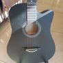 Black acoustic guitar Image 2