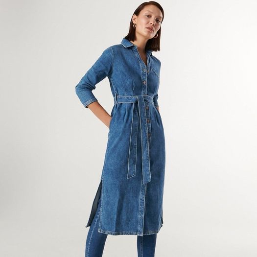 Denim Dress Size Uk 12