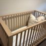 Leander Linea Cot in Oak in Excellent Condition Image 2