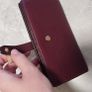 Michael kors burgandy purse (used once) Image 5