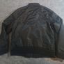 AllSaints Bellevue Bomber Jacket Mens Size XL Black Nylon Flight MA-1 Zip Jacket Image 6