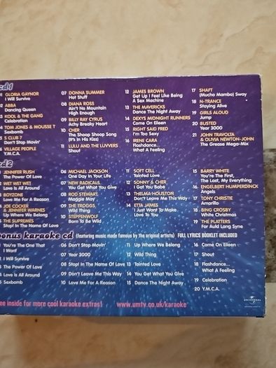 Karaoke Anthems 3CD Boxset