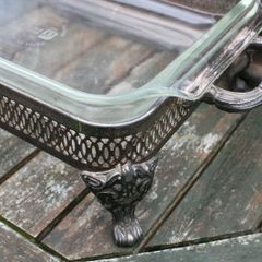 Large antique Vintage serving dish with lid