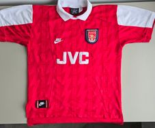Arsenal Jersey Vintage 1994 - 1996, Mens, Large