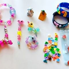 Twisty Petz and LEGO Dots Bracelets