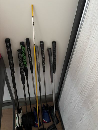 Wichita State University golf alignment stick