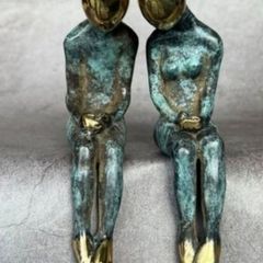 Side By Side - Patinated Bronze