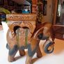 vintage elephant plant stand Image 3