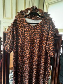 NEW - JD Williams Fab Flame Leopard Dress