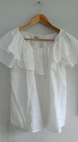 Made in Italy 100% linen top size M