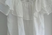 Made in Italy 100% linen top size M