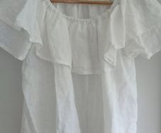 Made in Italy 100% linen top size M