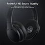FREE EXPRESS SHIPPING Bluetooth Headphones Over Ear, 90H Playtime, Bluetooth 5.3 Wireless Headphones with 3 EQ Modes, HiFi Stereo Bass Sound, Built-in Mic, Soft Earpad, Foldable Headphones Image 2