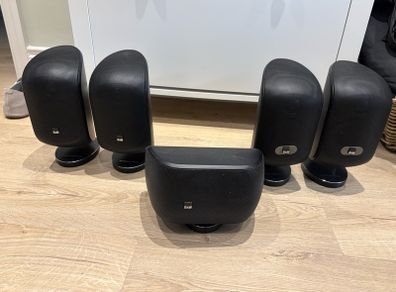 Bowers And Wilkins (B&W) M1 Mk2 Satellite Speakers x5