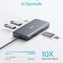 Anker USB C Hub, PowerExpand+ 7-in-1 USB C Hub Adapter, with 4K HDMI, Power Delivery, USB C Data Port, microSD and SD Card Reader, 2 USB 3.0 Ports, for MacBook Pro, Pixelbook, XPS, and More BRAND NEW AND SEALED Image 5