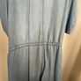 New H&M Denim Tunic Dress with Drawstring Waist Image 5