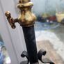 Victorian duplex oil lamp . Telescopic. working. Image 3