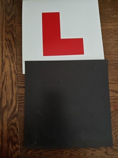 Magnetic Car L Plates