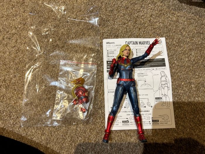 S.H. Figuarts Marvel Captain Marvel