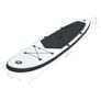 Inflatable Stand Up Paddleboard Set Black and White Image 9