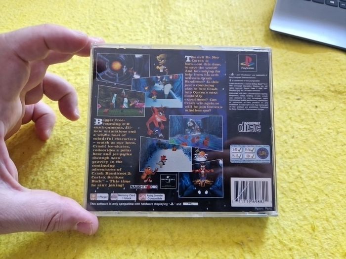 Crash Bandicoot 2 PlayStation1 Ps1 PlayStation2 Ps2 Games Original