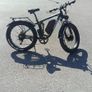 Fat Wheel Electric Moped Image 2