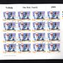 1999 Ireland Christmas Stamp Sheetlet Plate 1A1A1A1A Fine CDS Used with Dublin cancel of 4th November 1999 (First day of issue) Image 2