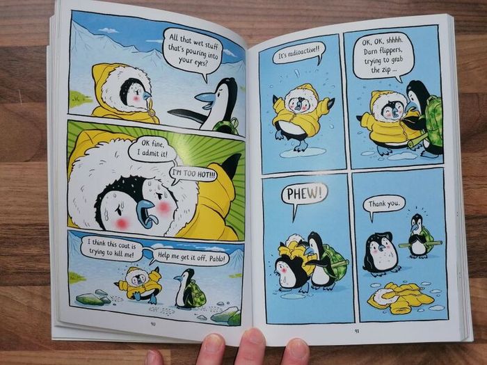 Graphic novels - Pablo and Splash.