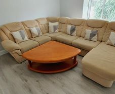 solid wood raising coffee table