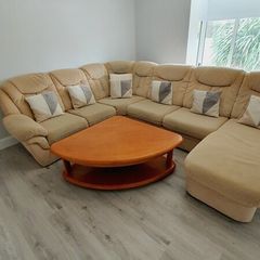 solid wood raising coffee table