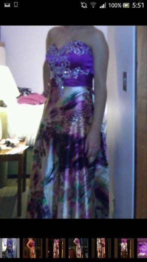 Size 8 maxi debs dress