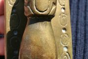 Antique Brass Doorknocker 5" x 2,4"