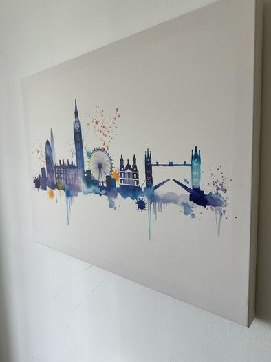 London City on Canvas Art
