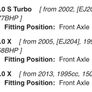 Subaru Brake Discs Image 5