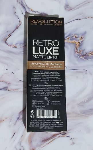 Revolution Retro Luxe Matte Lip Kit - Regal - New