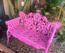 Garden antique bench