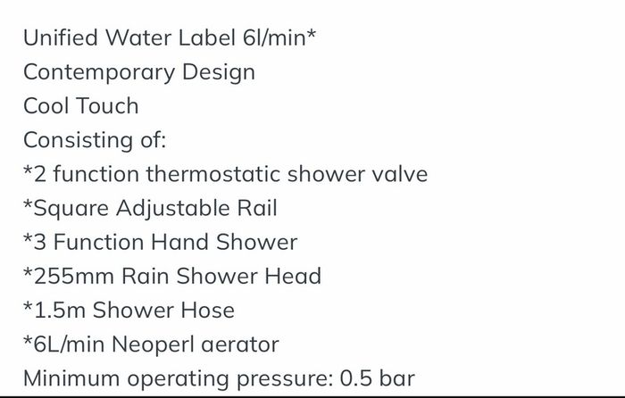 Shower kit