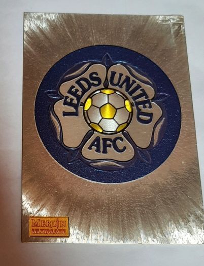 Vintage soccer LEEDS match attack cards 94/95