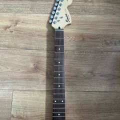 Fender Stratocaster squier Neck fretboard with tuners machine heads made in Indonesia electric guitar parts accessories