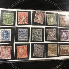 Old Irish Definitive Stamps