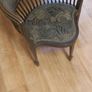 Antique 1900s Mahogany Corner Chair Image 2