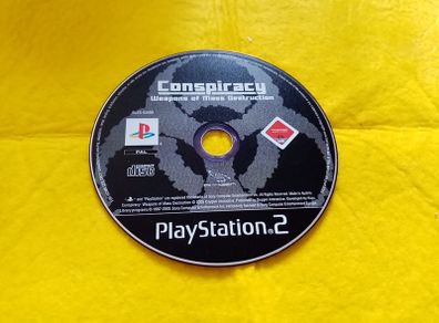 Conspiracy weapons of mass destruction PlayStation 2 ps2 games Original