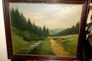 Mesterhazy antique oil painting