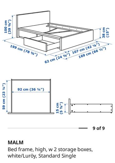 Single bed