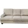 New 3-2-1 Beige Linen Suite Image 2