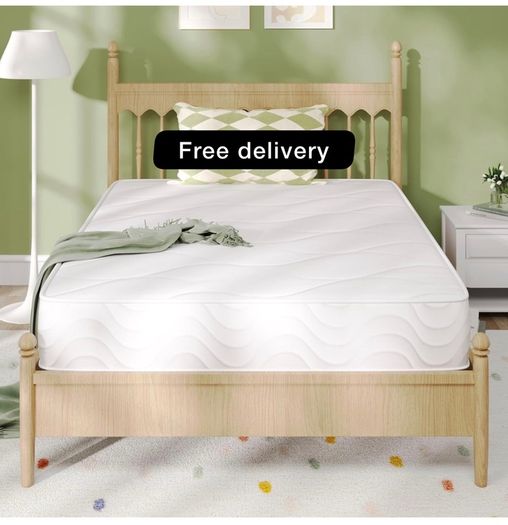 4FT Small Double Pocket Sprung Mattress 8 Inch Medium Soft Spring Mattress