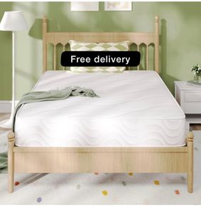 4FT Small Double Pocket Sprung Mattress 8 Inch Medium Soft Spring Mattress