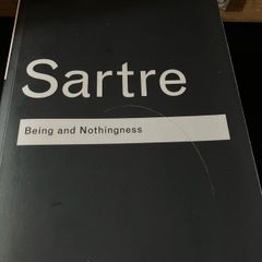 Sartre - Being and Nothingness